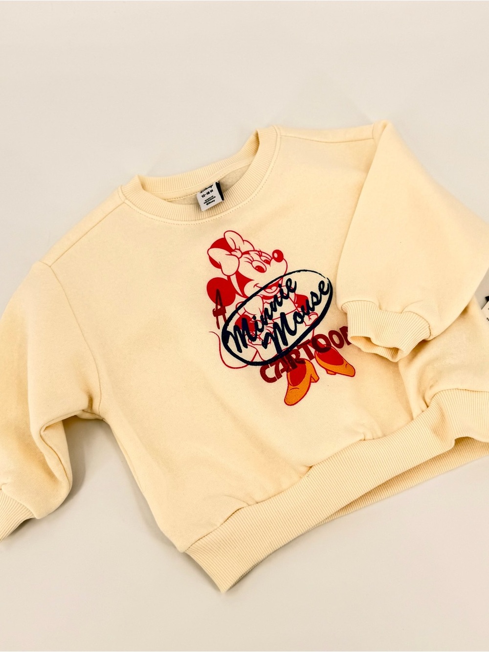 Old Navy x Disney Minnie Mouse Graphic Sweatshirt 12-18M NWT